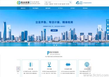 檢測行業案例之網站制作